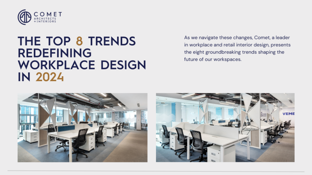 Future Workspaces Unveiled: The Top 8 Trends Redefining Workplace Design in 2024