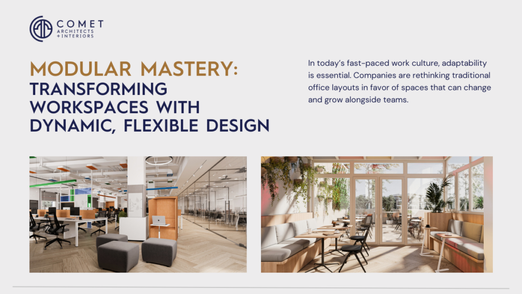 Modular Mastery: Transforming Workspaces with Dynamic, Flexible Design