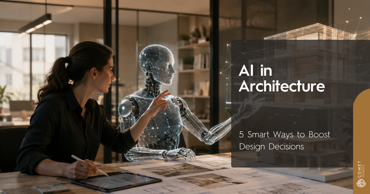 AI in architecture changing commercial design decisions - Comet Architects Egypt