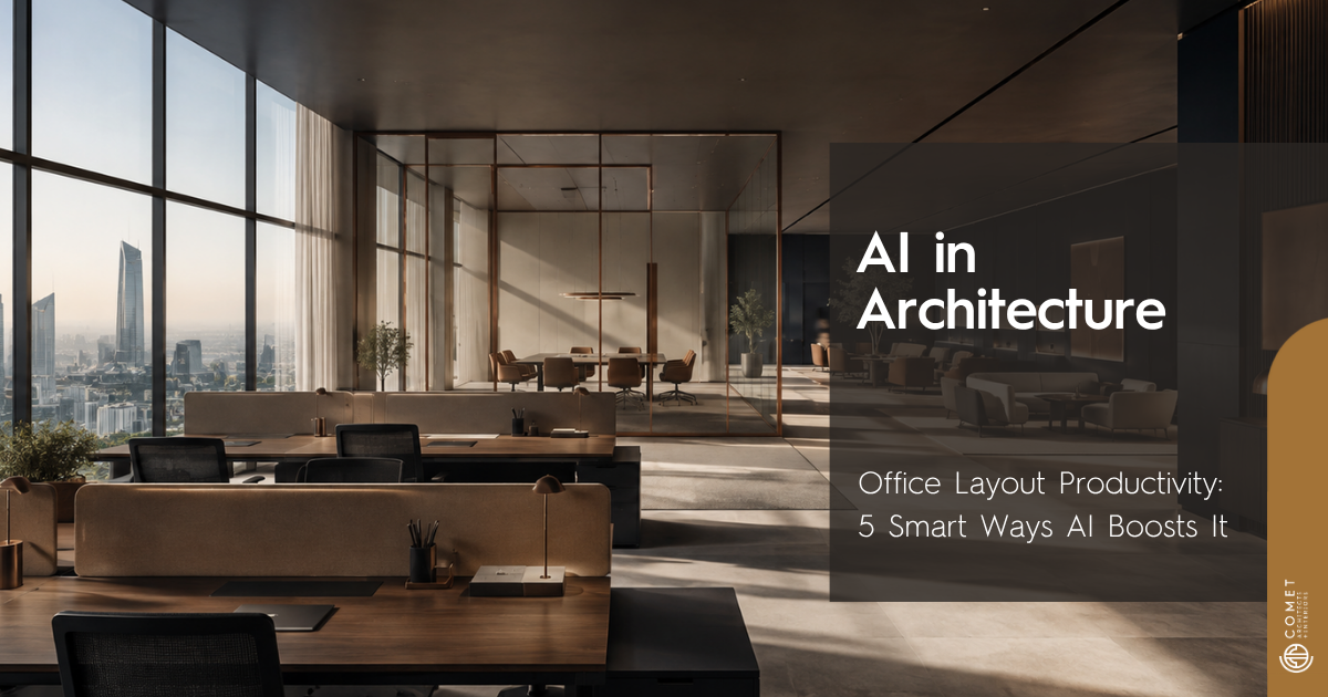 office layout productivity in a modern MENA corporate office